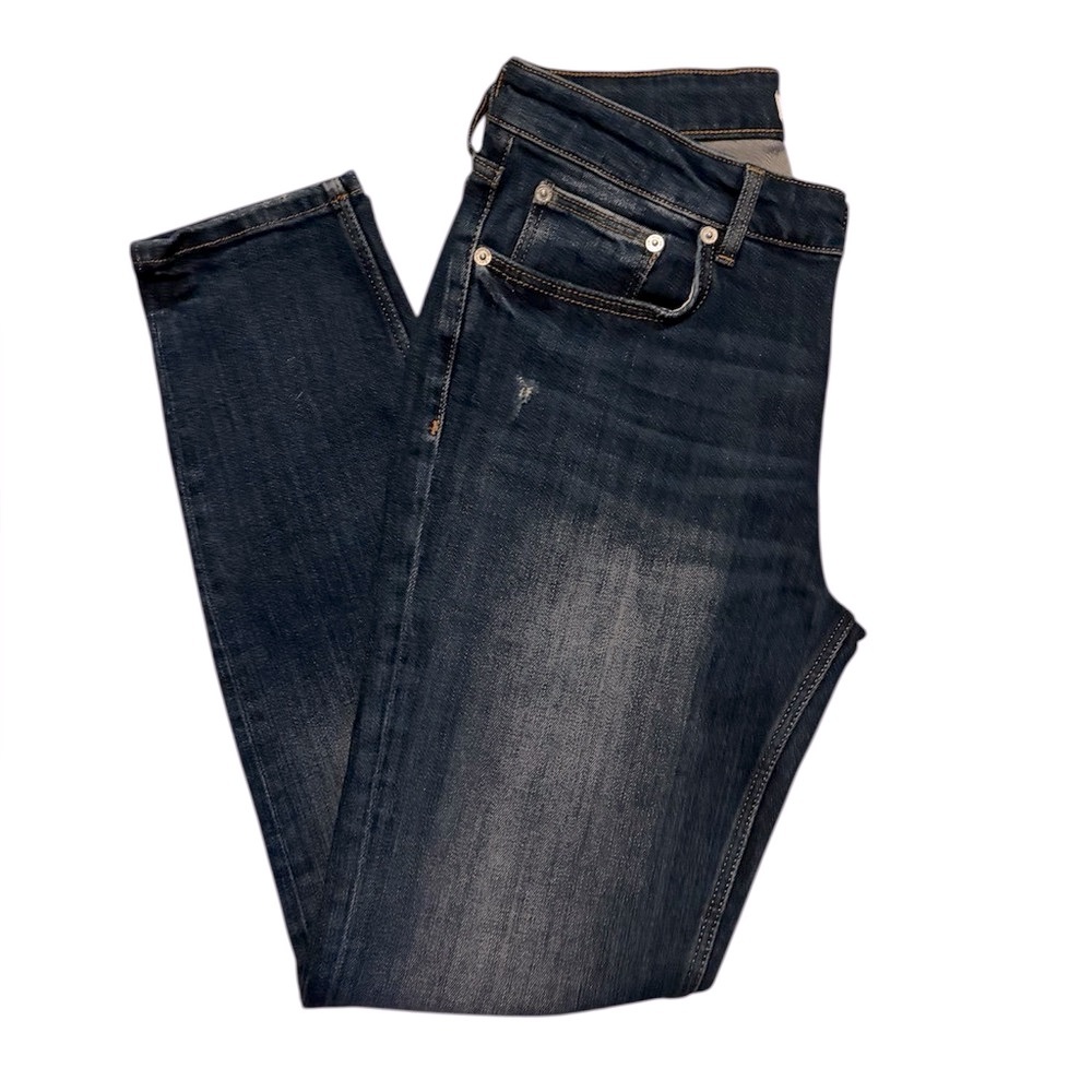 Zara Woman Premium Denim Skinny Jeans Dark Wash Size 6